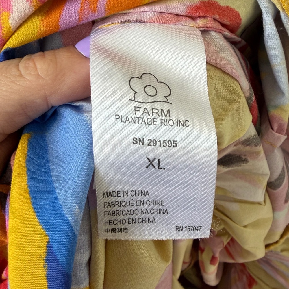 FARM Rio Vibrant Multicolor Maxi Dress - Picture 6 of 7